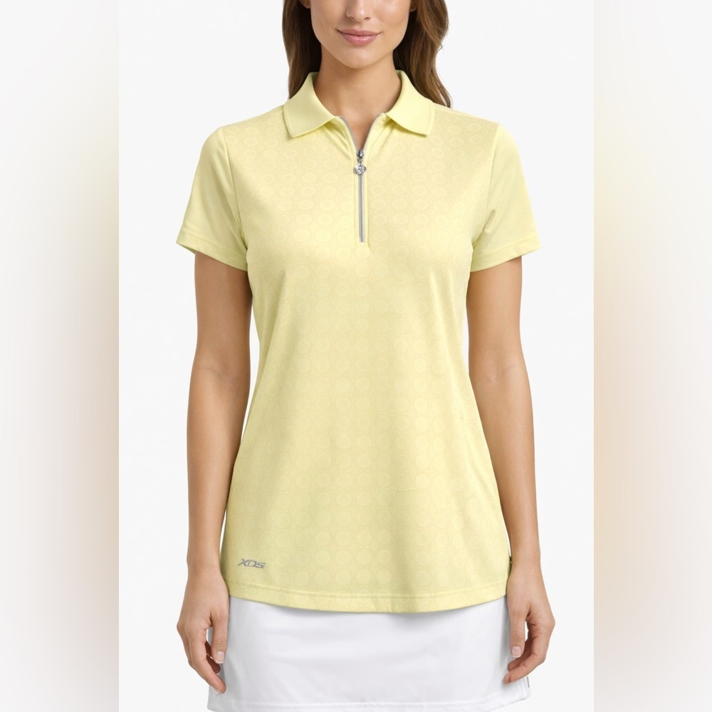 Daily Sports Lime Half-Zip Golf Tennis Polo Top NWT Women’s M